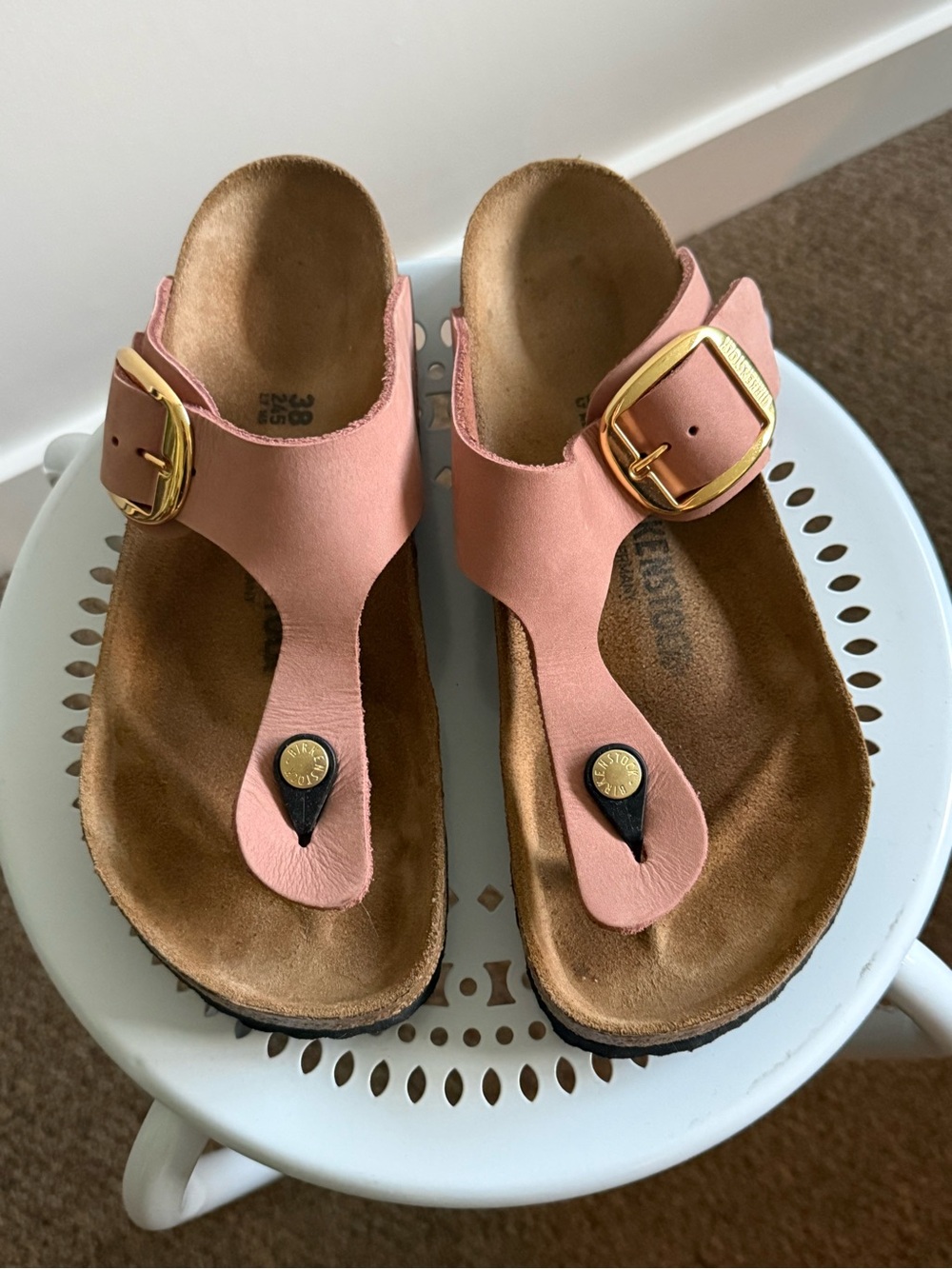 Birkenstock Gizeh Big Buckle Leather Sandal